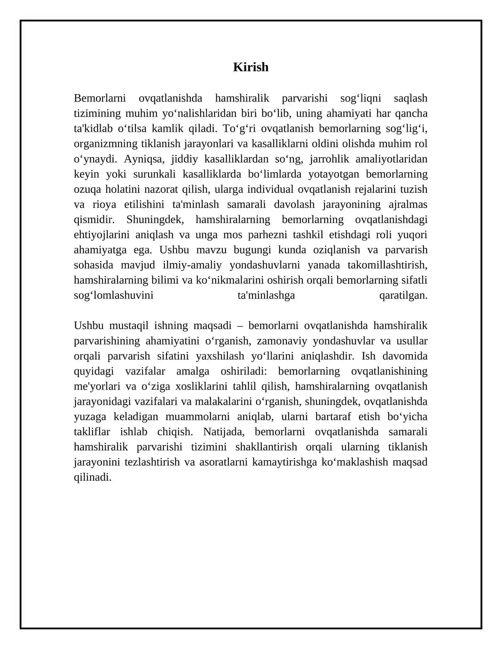 Bemorlarni ovqatlanishda hamshiralik parvarishi 3
