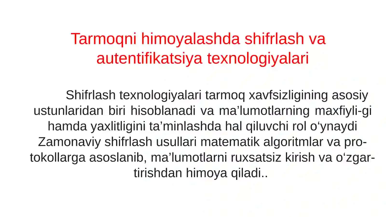 tarmoq orqali uzatiladigan malumotlarni shifrlash texnologiyalari (VPN, SSL/TLS) 3