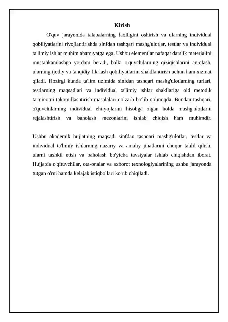 Yuriqnoma kurgazmali mashg’ulotlar,sinovlar va yakka tartibda tarbiyaviy ishlar 3