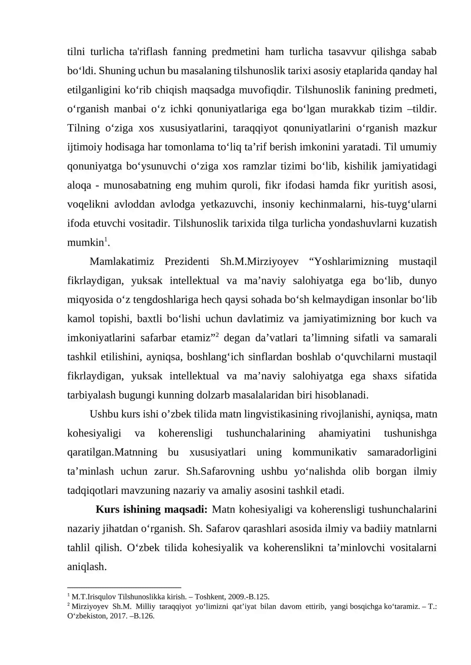 O’ZBEK TILSHUNOSLIGIDA MATN TILSHUNOSLIGIGA OID TADQIQOTLAR 3