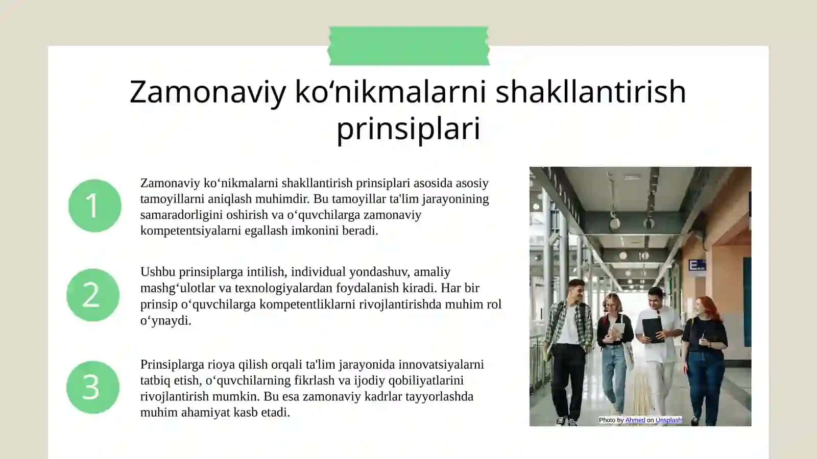 Zamonaviy ko‘nikmalarni shakllantirishning asosiy prinsiplari 3