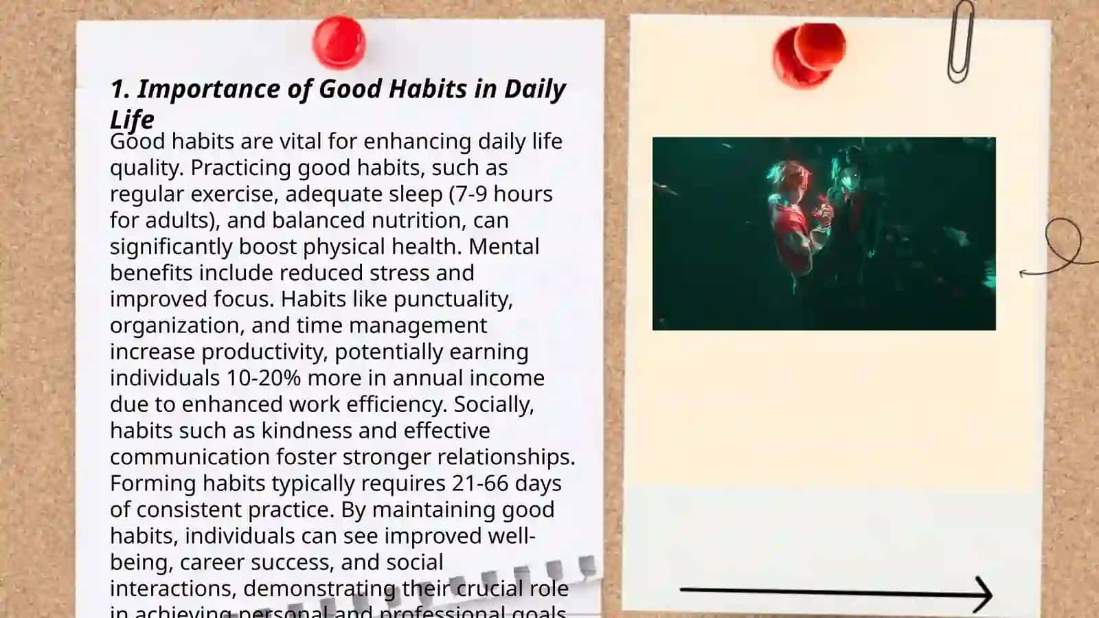 Good and bad habits 3