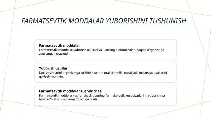 Farmatsevtik moddalar 3
