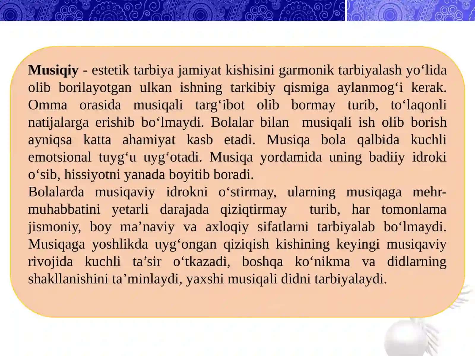 Maktabgacha ta’lim tashkilotlarida musiqaviy tarbiyaning maqsad va vazifalari 3