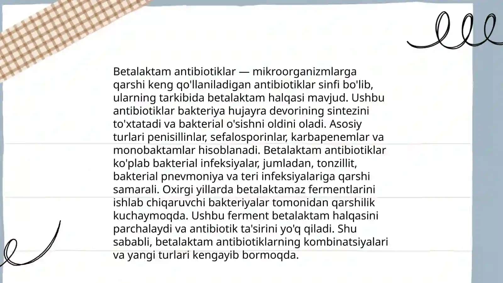 Betalaktam antibiotiklar 3