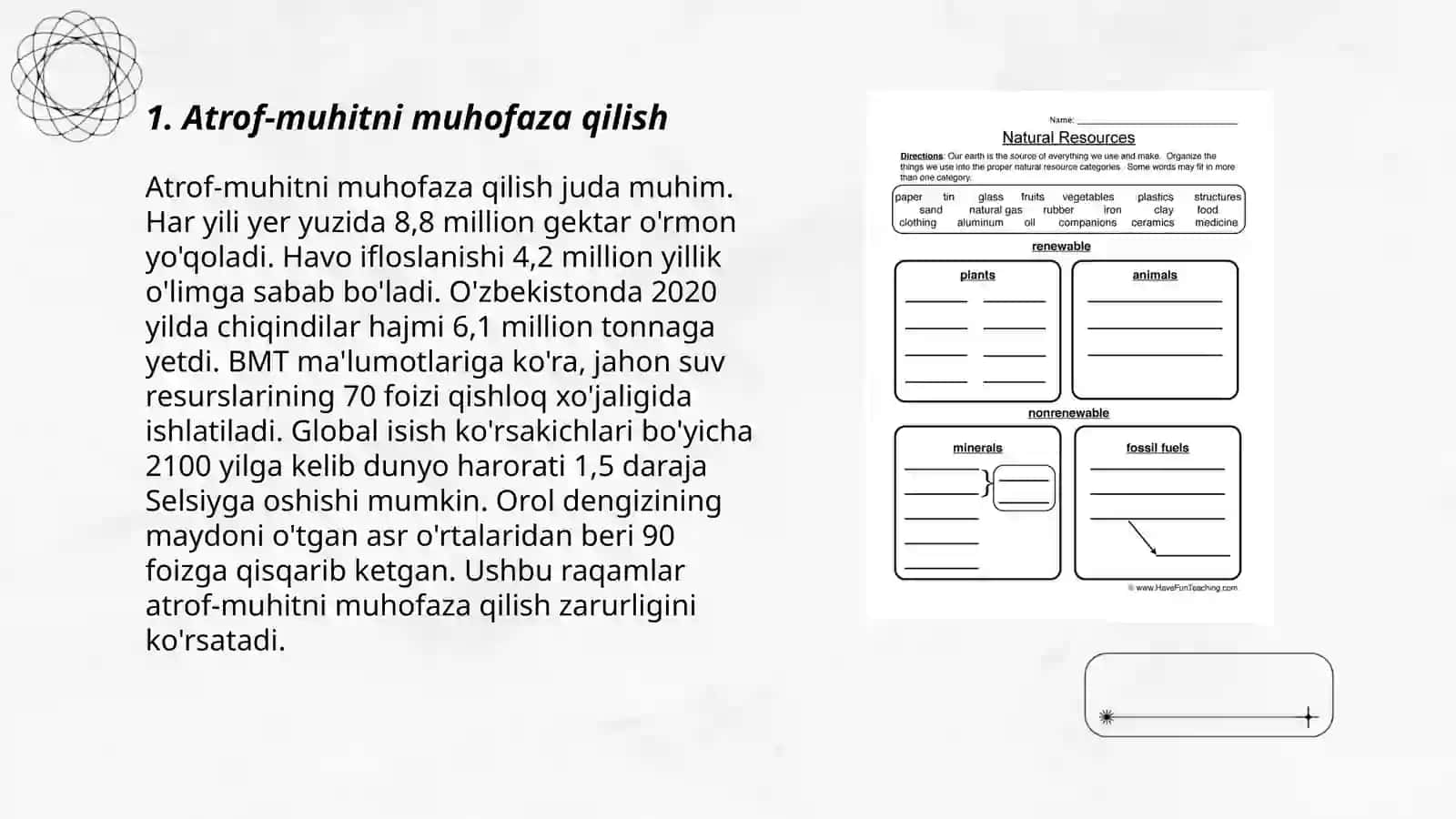 Ekologik taʼlim tarbiya vazifalari 3
