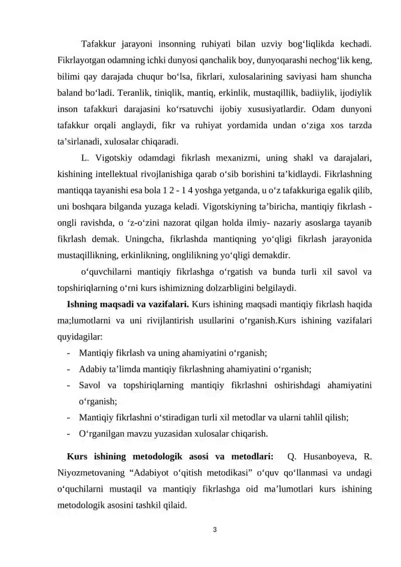 O'quvchilarni mantiqiy fikrlashni o'rgatishda savol va topshiriqlarning ahamiyati 3