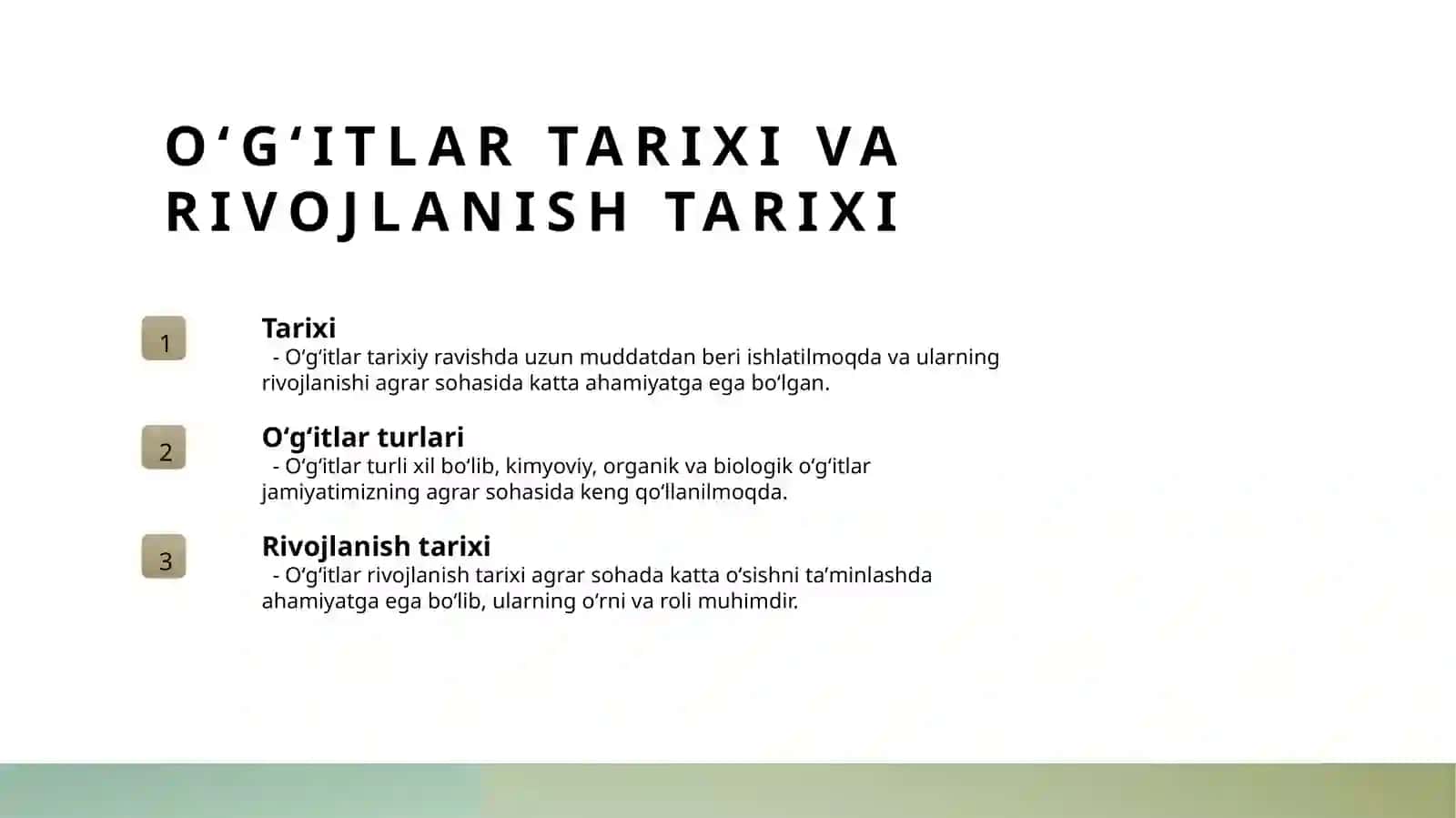 Oğitlar oʻgʻitlar tasnifi 3