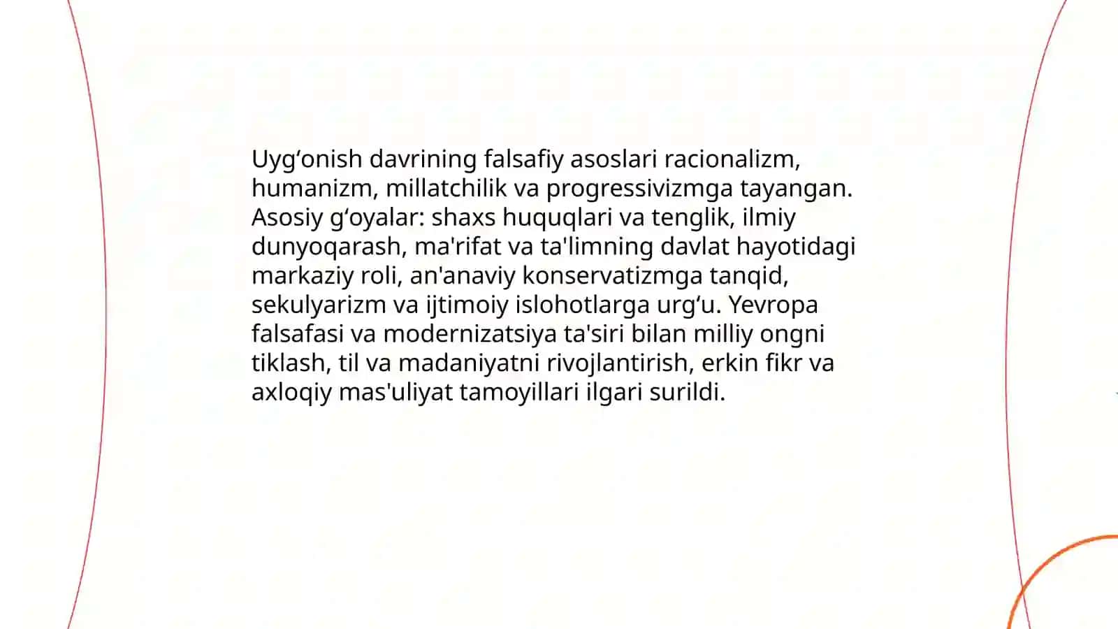 Uygʻonish davrining falsafiy tarixiy badiiy omillari 3