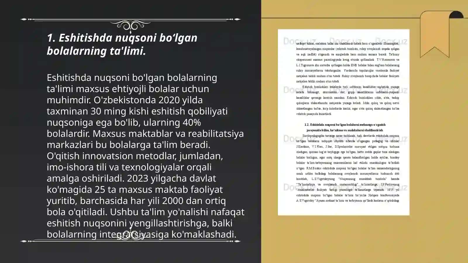 Eshitishda nuqsoni boʻlgan bolalarni tarbiyalash metodlari 3