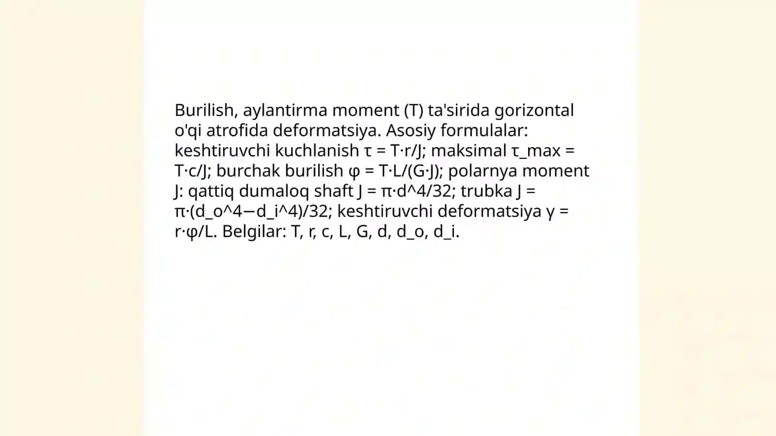 Burilishga hisoblash 3