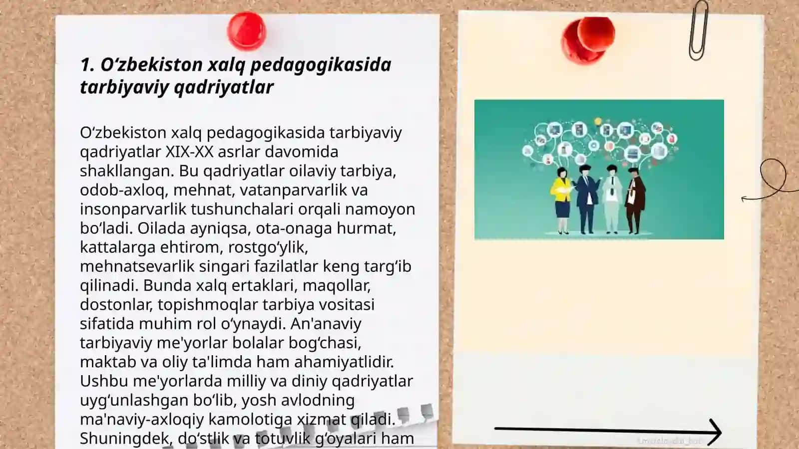 O‘zbekiston xalq pedagogikasi va islom ta’limotida ijtimoiy-pedagogik g‘oyalar 3