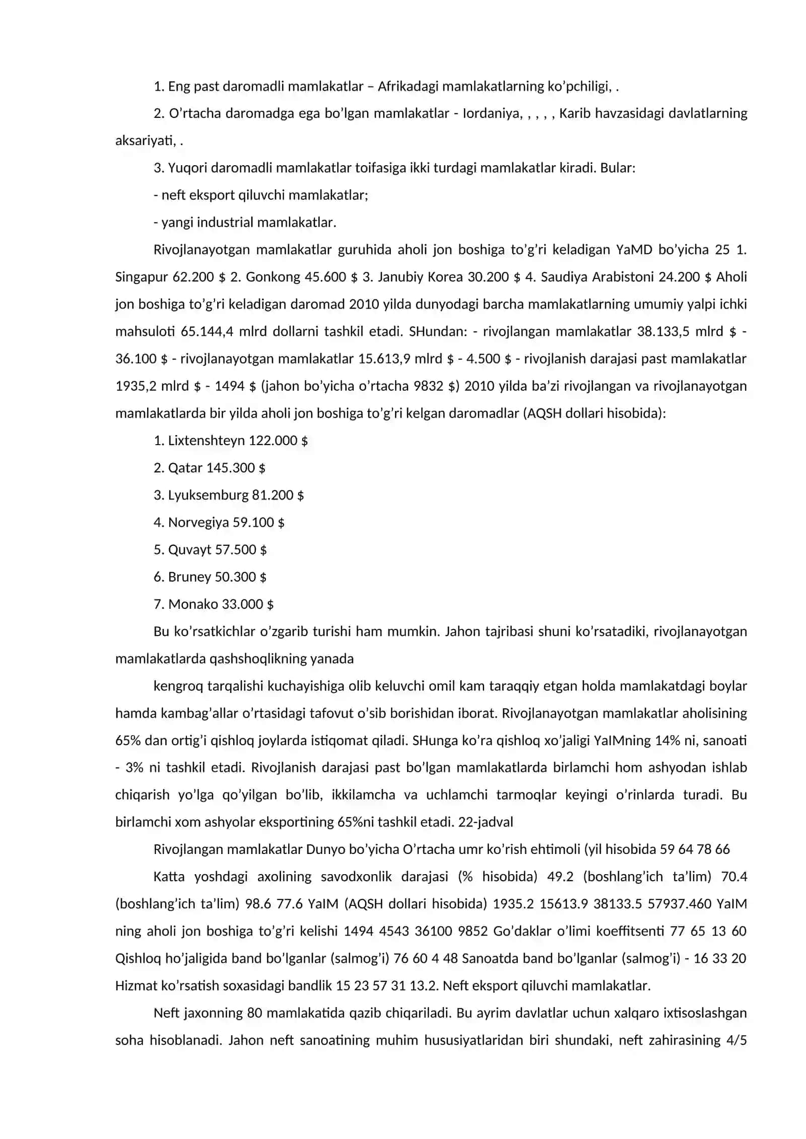 Yangi industrial mamlakatlari iqtisodiy rivojlanish modeli 3