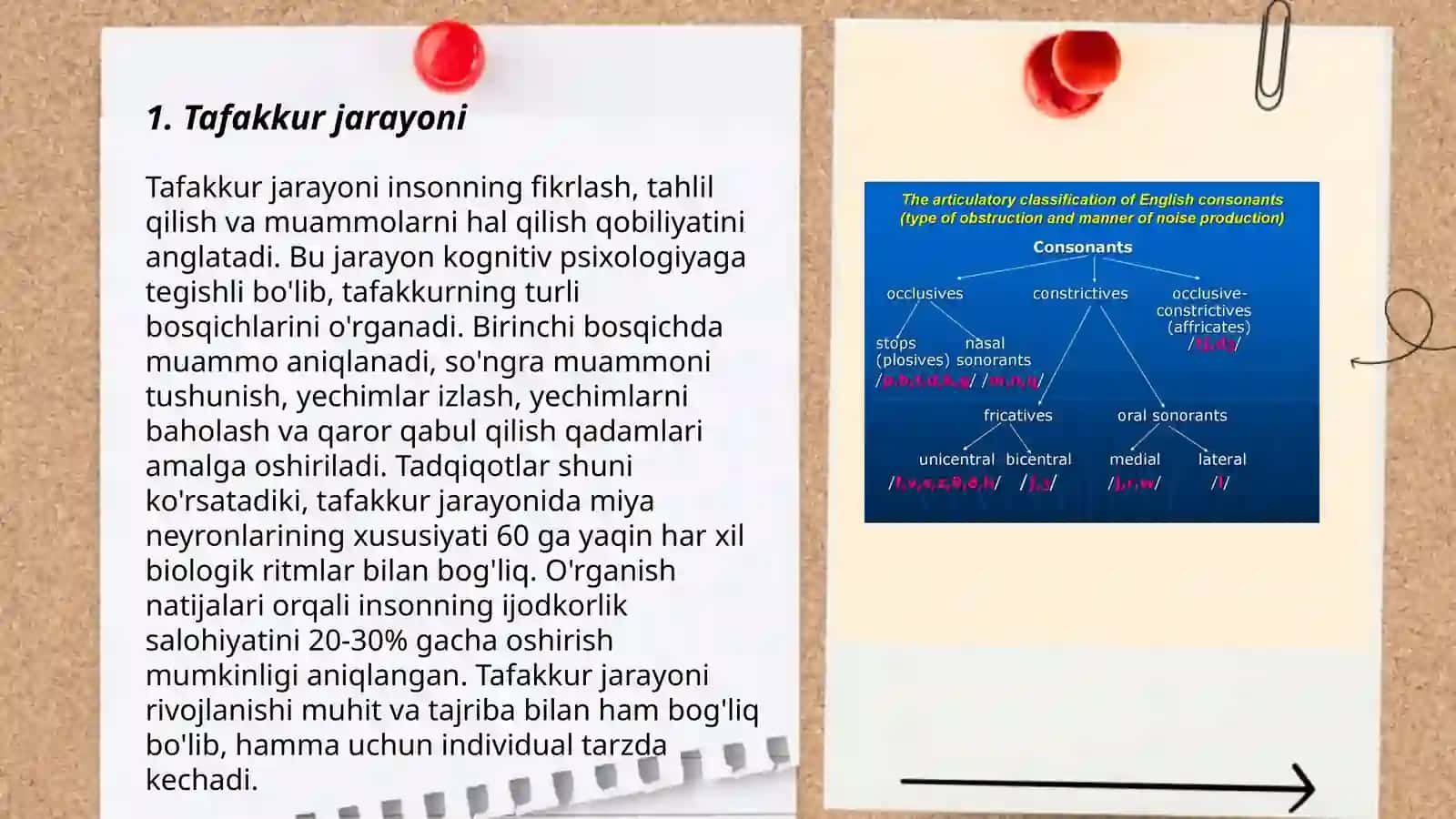 Tafakkur va nutqning psixologik tasnifi 3