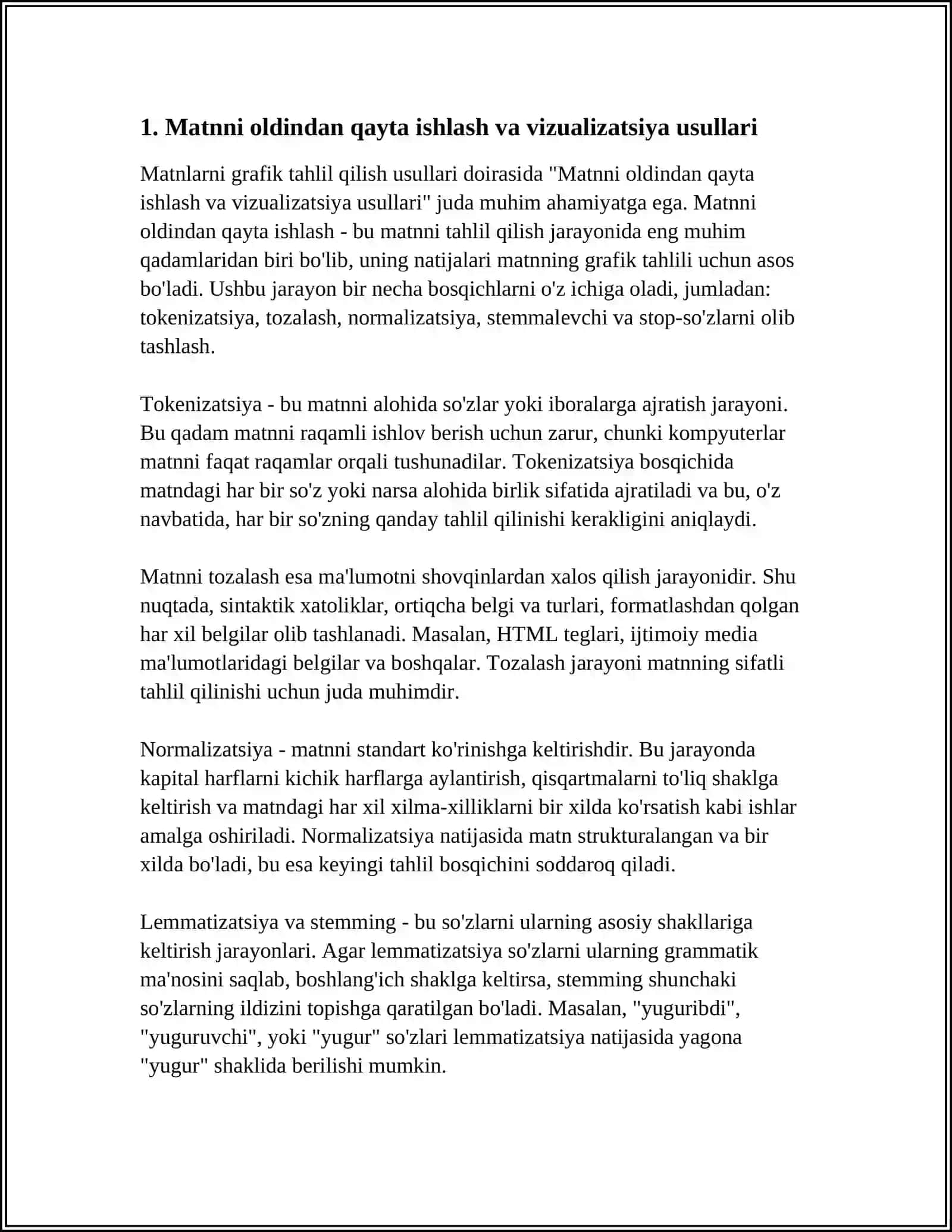 MATNLARNI GRAFIK TAHLIL QILISH USULLARI 3