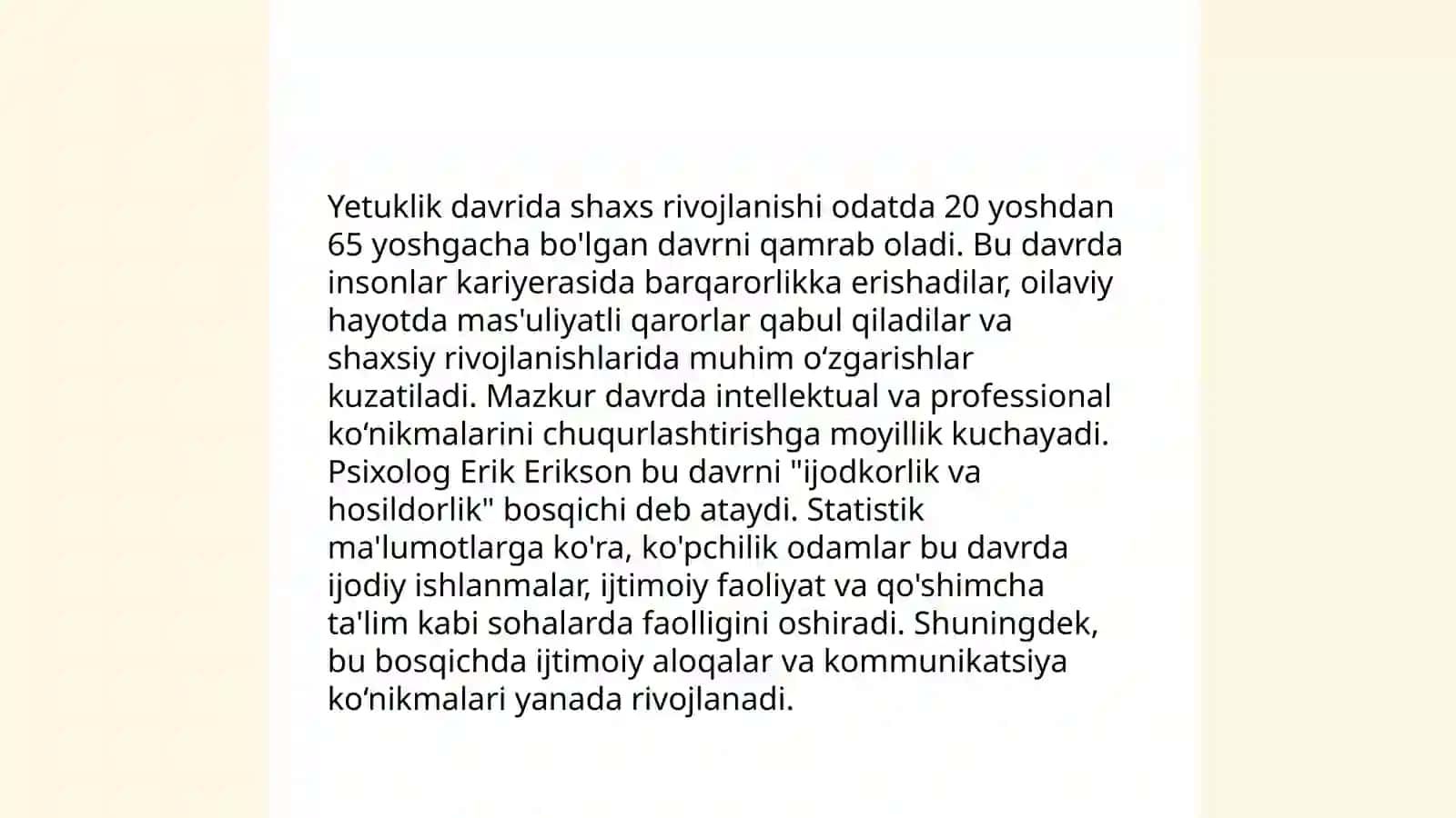 Yetuklik davri psixologiyasi 3