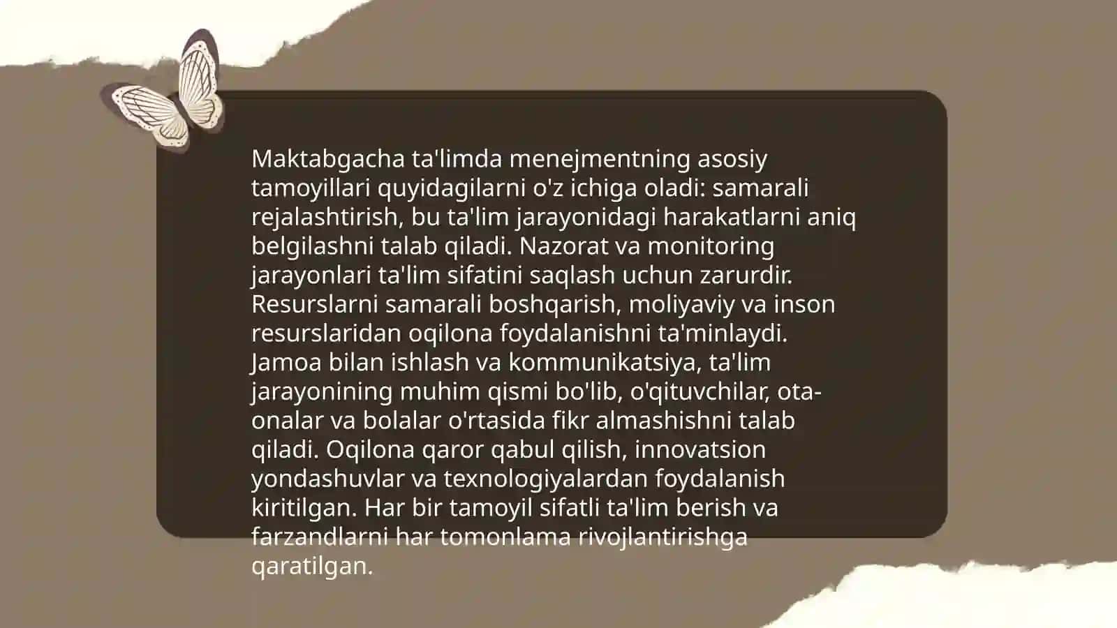 Maktabgacha talim menijmentiga kerish 3