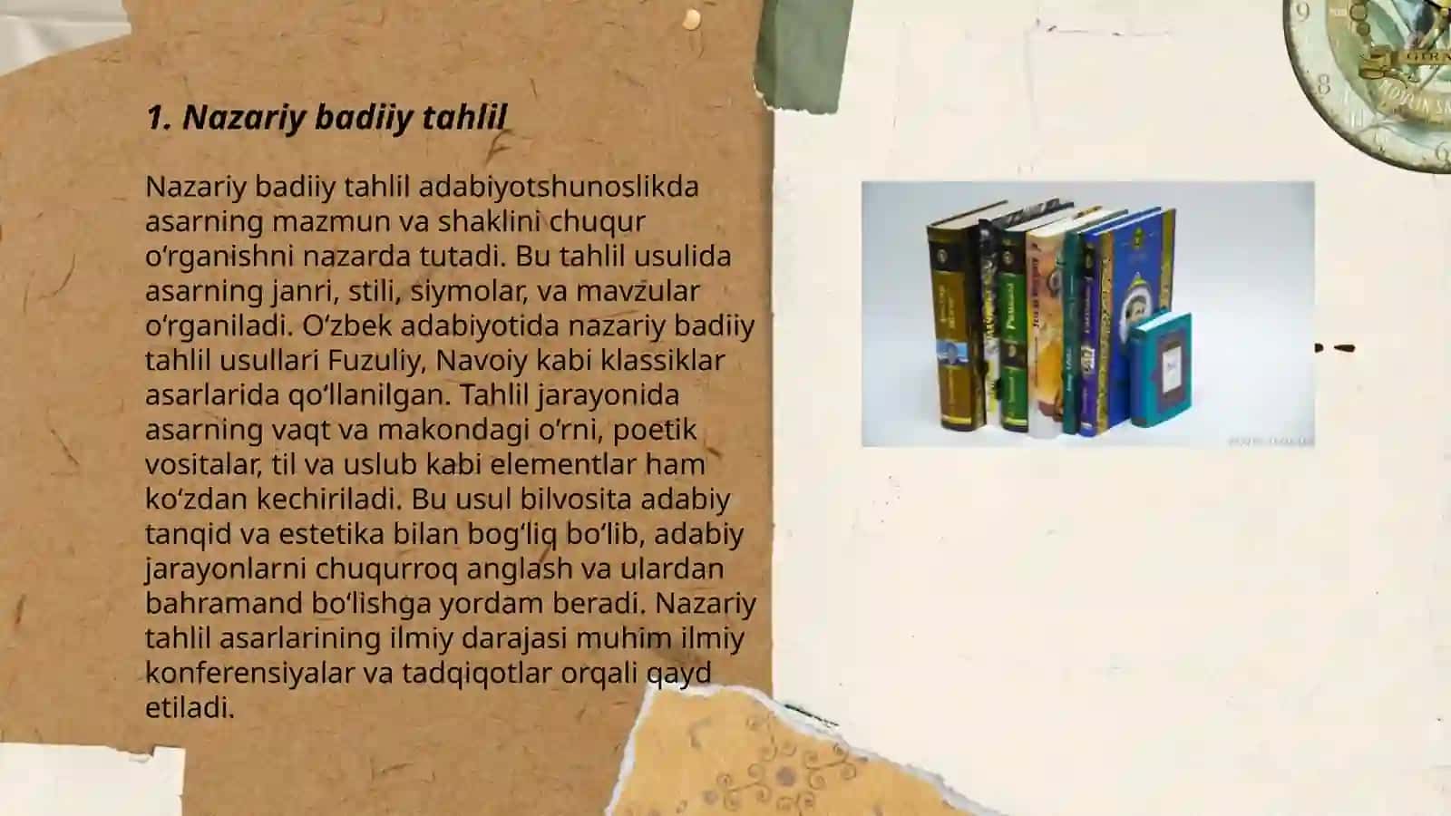 Badiiy tahlil yoʻnalishlari 3