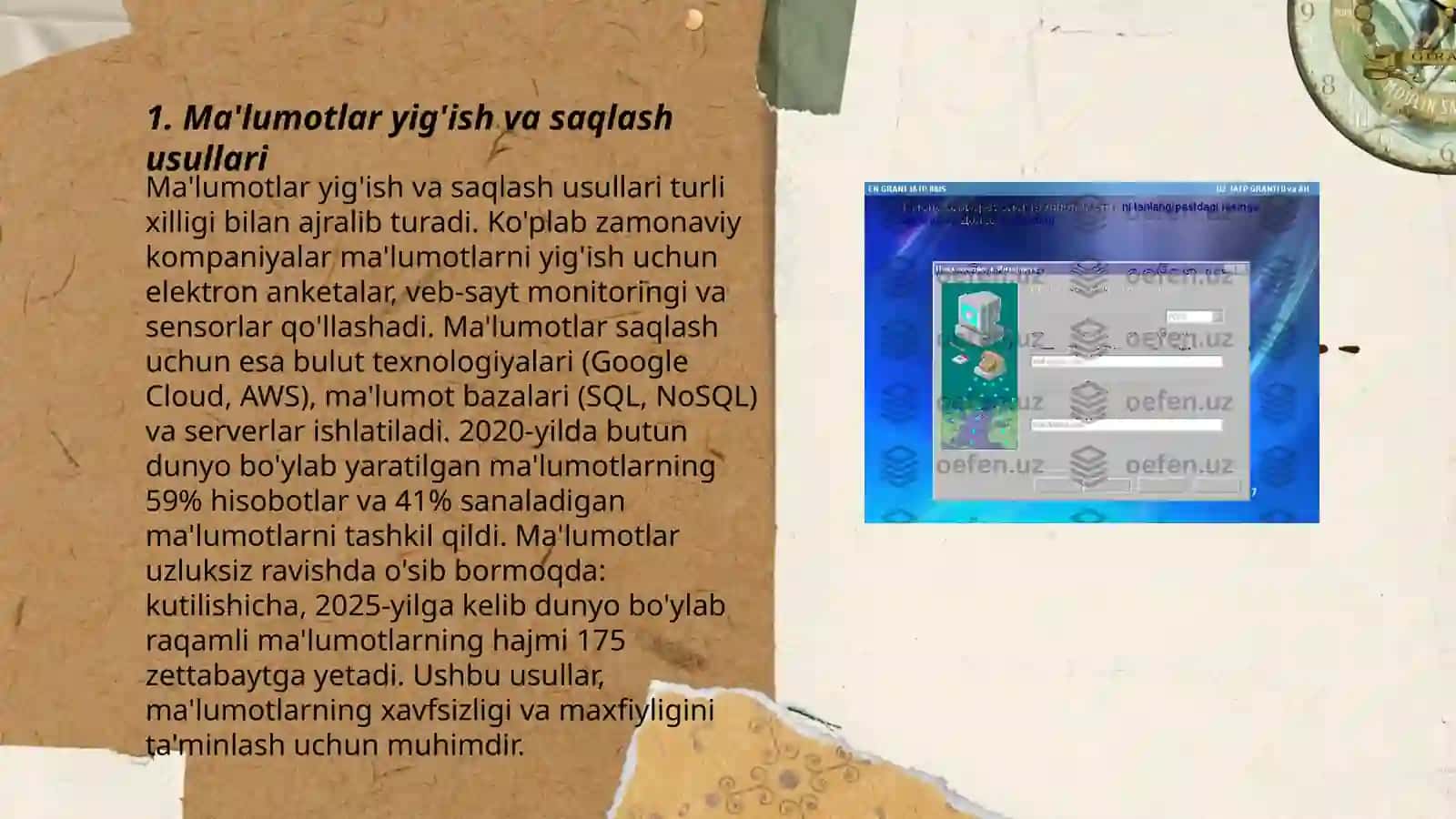 Statistik ma'lumotlarni elektron jadvallar yaratish qayta ishlash 3