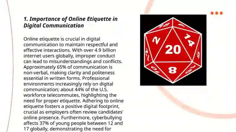 On-line etiquette |Gadjets in our life 3