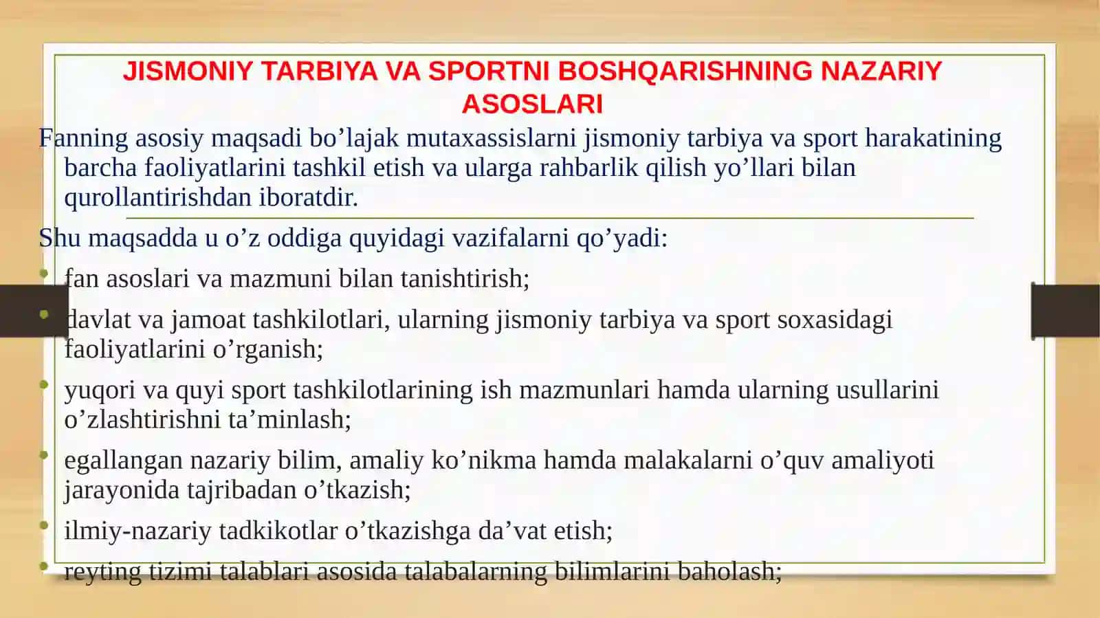 JISMONIY TARBIYA VA SPORTNI BOSHQARISHNINGNAZARIY ASOSLARI 3