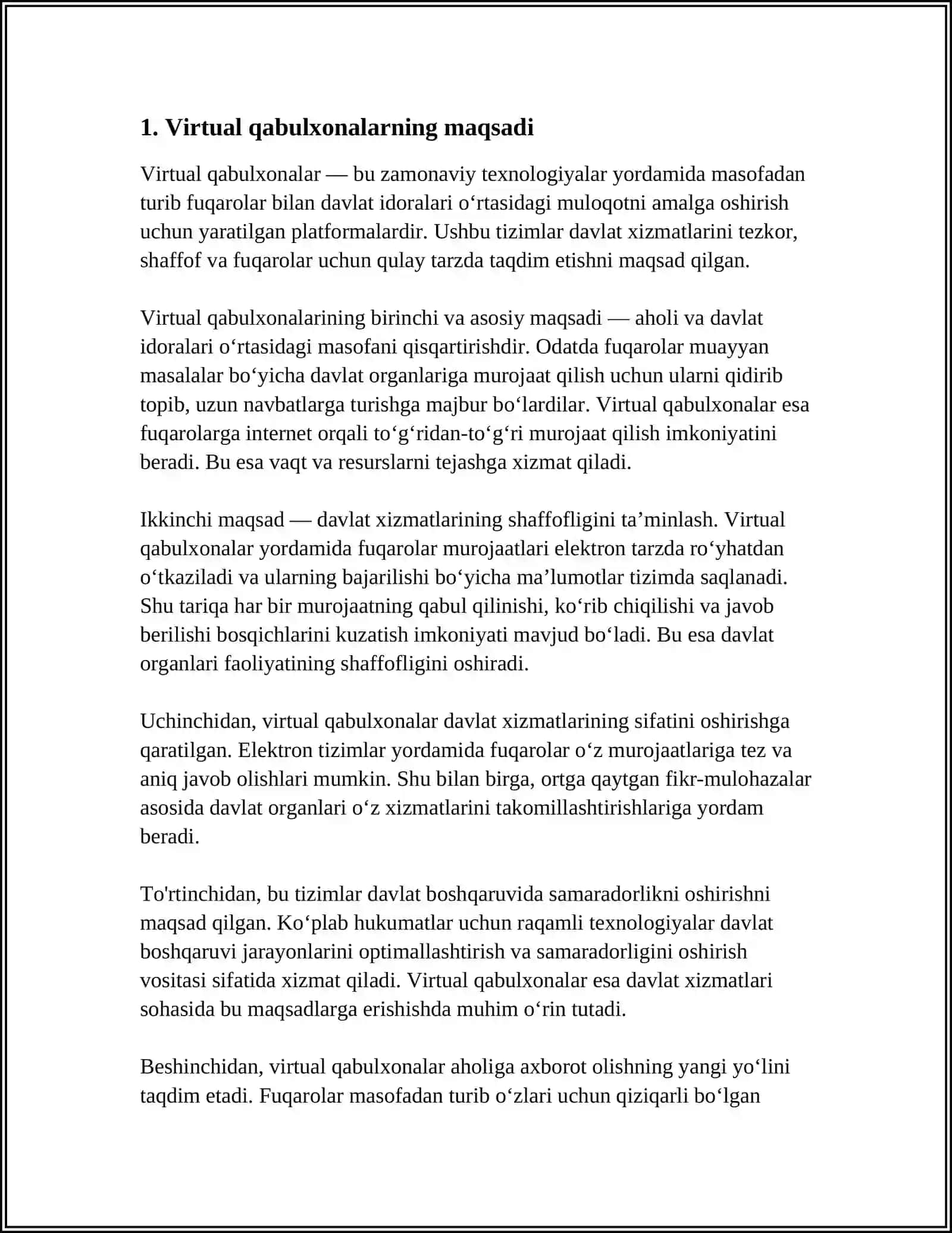 2016 YIL SENTYABRDAN VERTUAL QABULXONALARNING OCHILISHI 3