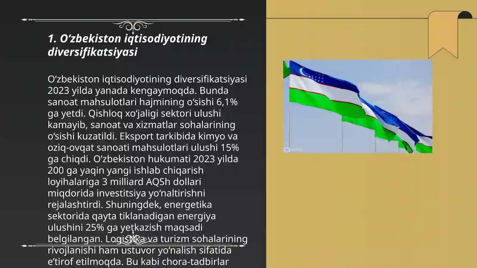 O‘zbekiston iqtisodiyotida islohatlarni chuqurlashtirish bo‘yicha rivojlanish strategiyasi 3