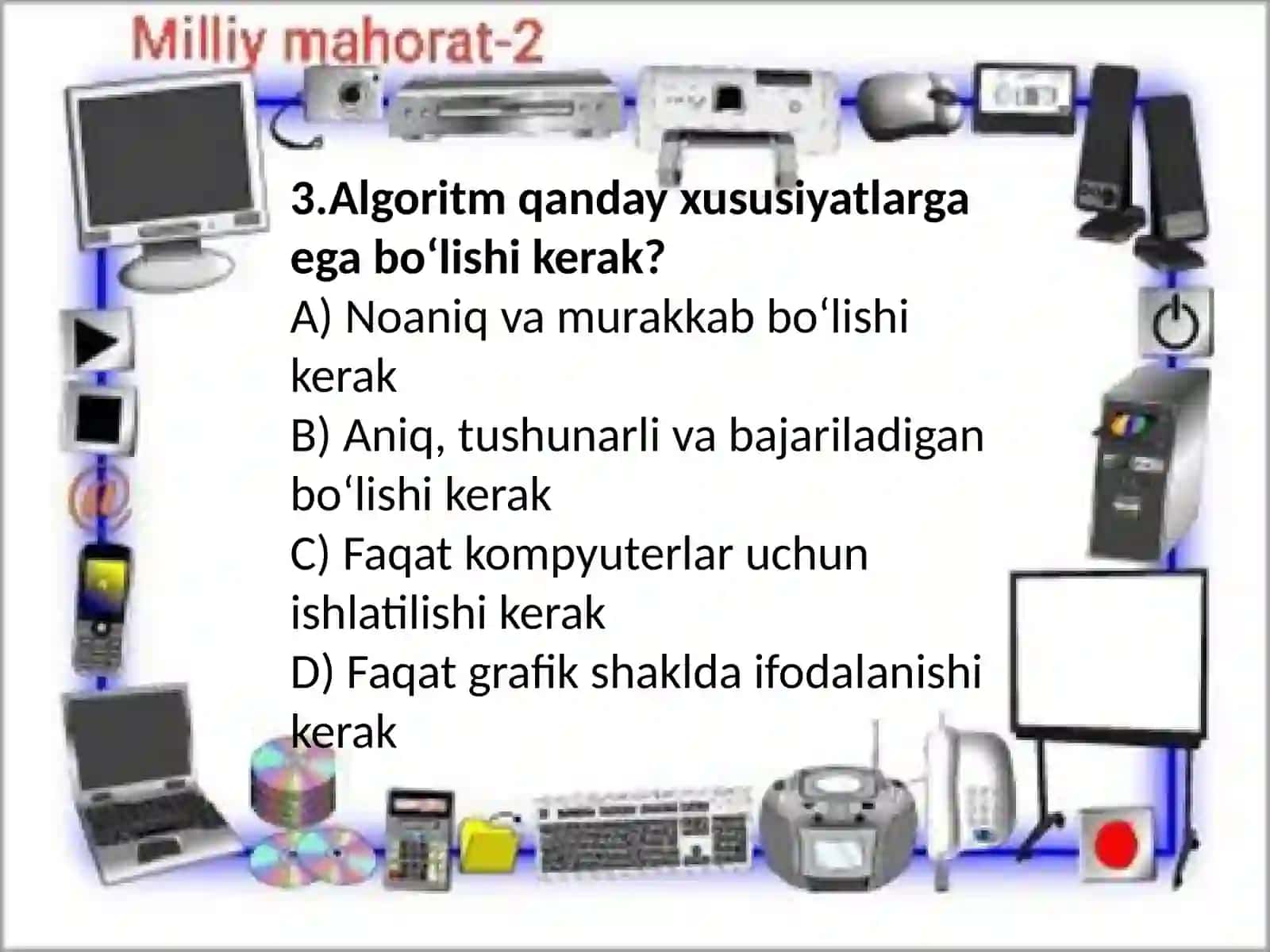 Chiziqli algoritm 3