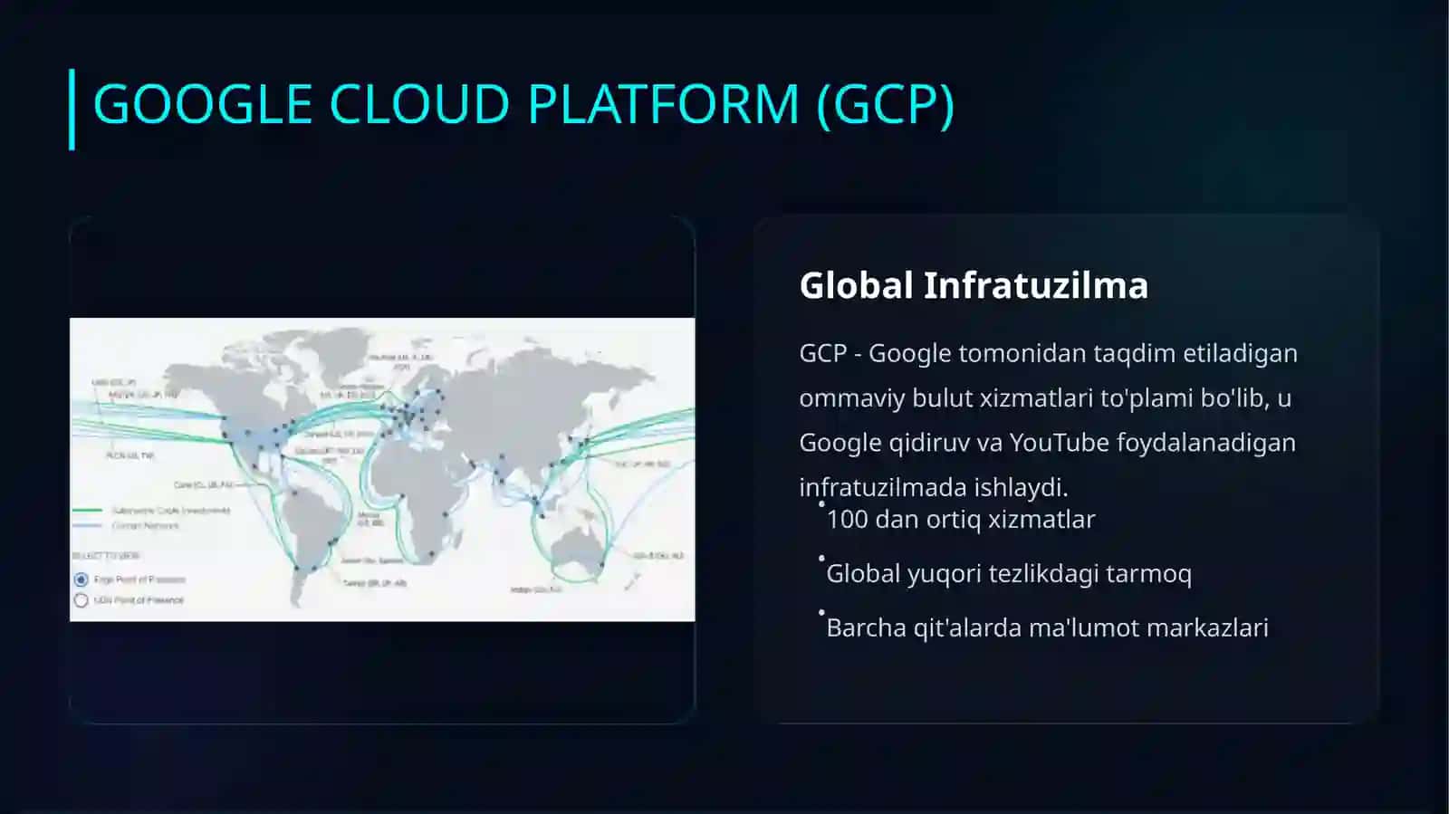 Google Compute Engine tomonidan taqdim etiladigan bulutli xizmatlar 3