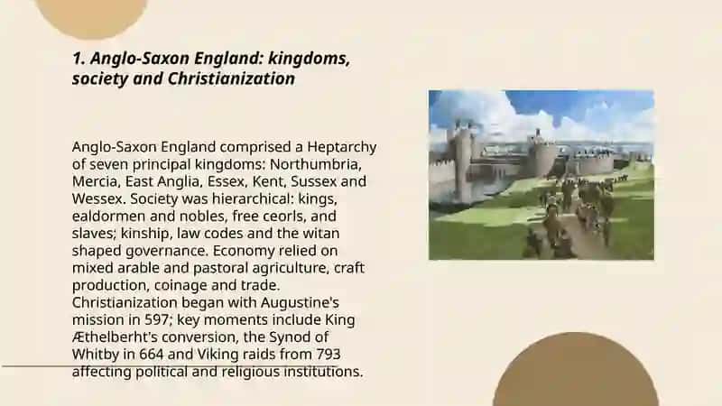 The historical background of Medieval and Renaissance England 3