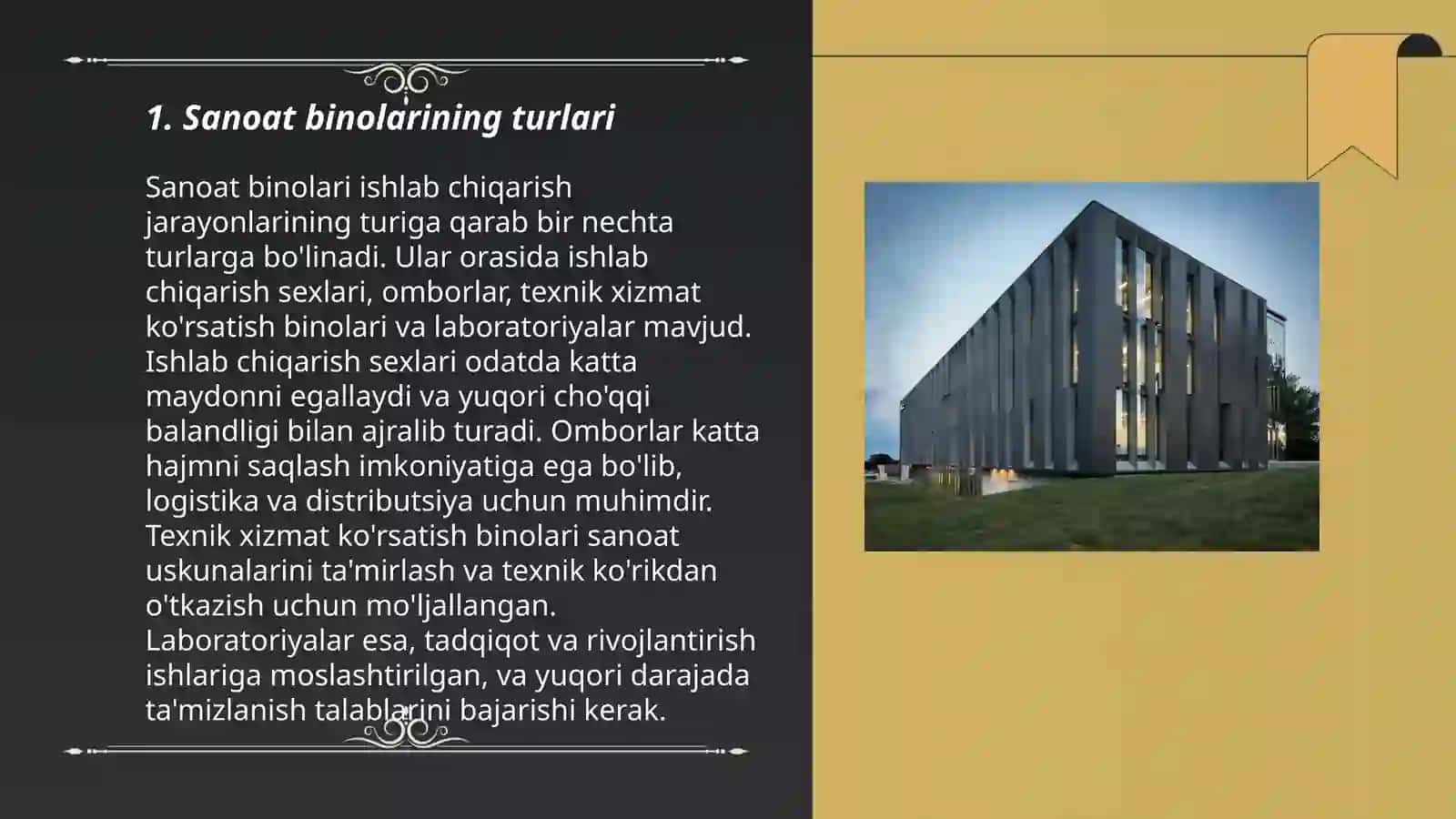 Sanoat binolari 3
