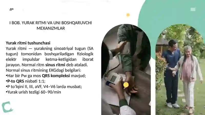 YURAK RITMI VA O‘ZGARUVCHANLIGI BUZILISHLARI: TASNIFI VA ULARNING KARDIOGRAFIYADA KO‘RINISHLARI 3