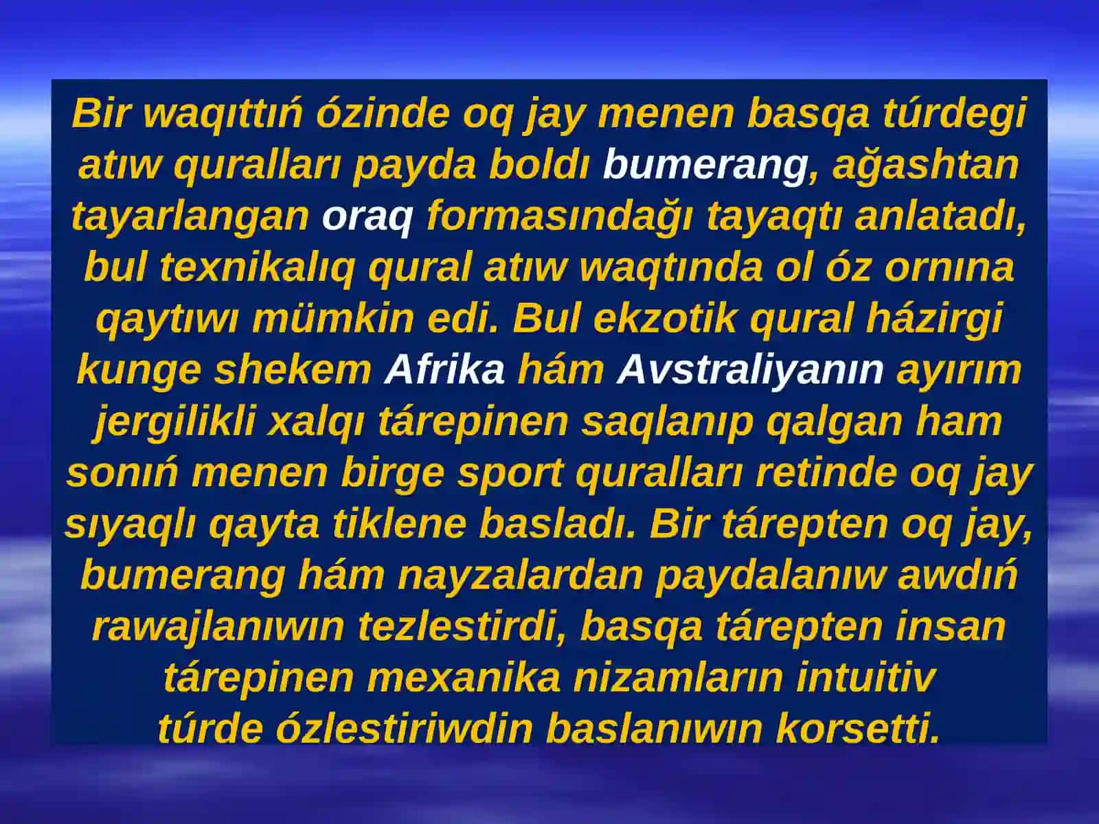 Mezolit da'wiri quralları 3