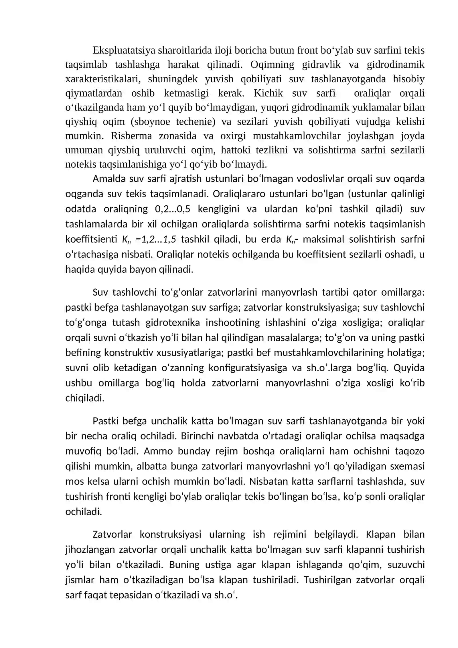 Gidrotexnika inshootlaridan foydalanish 3