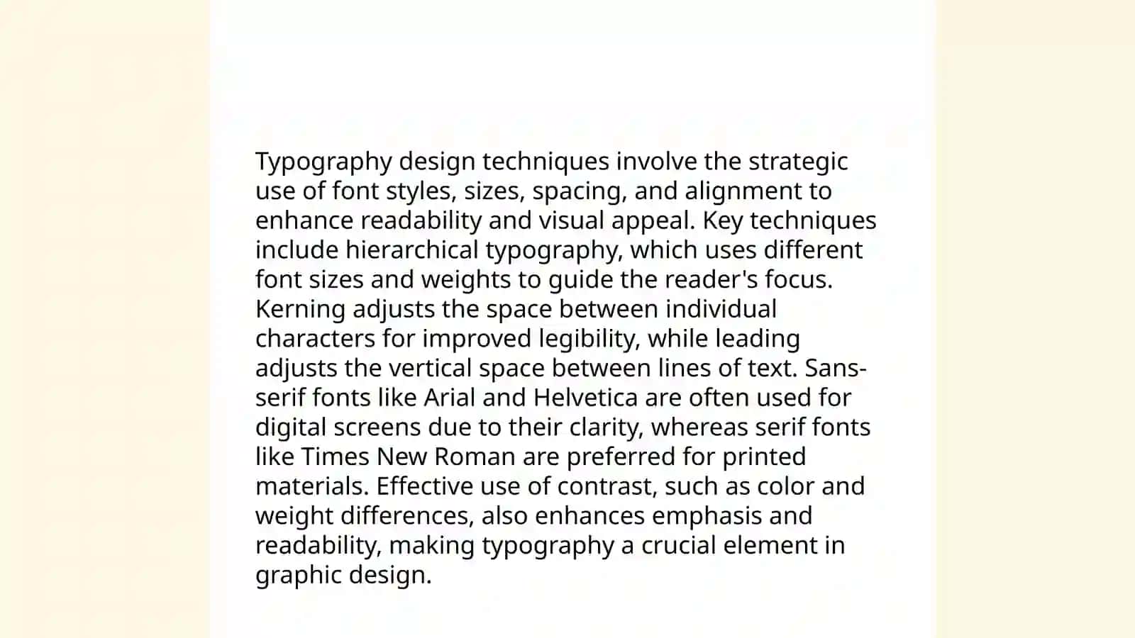 Typography Design Techniques 3