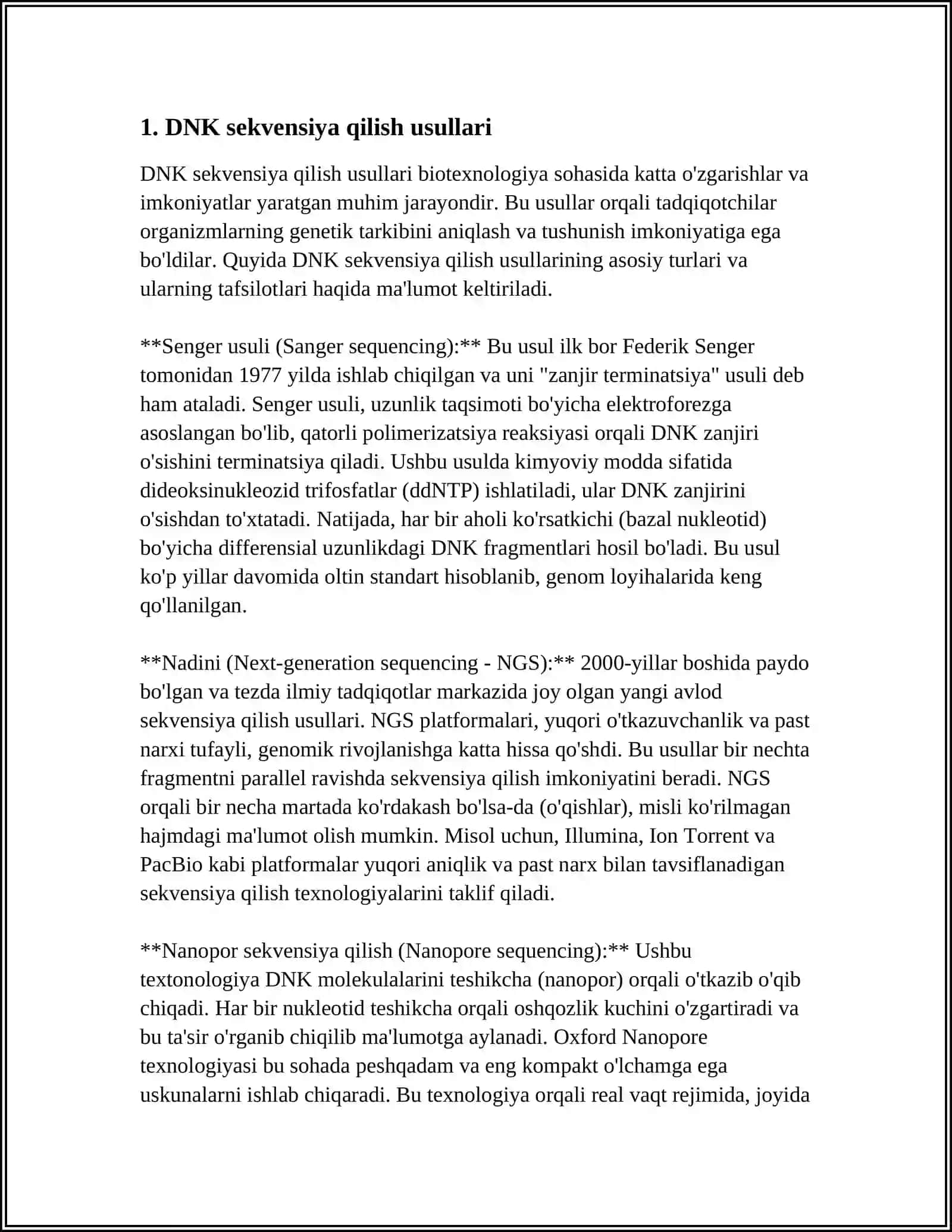 GENETIK XASTALIKLARNING MOLEKULYAR DIAGNOSTIK ASOSLARI 3