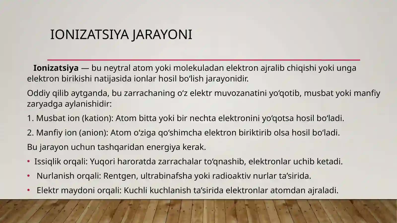 Elektronning modda bilan  o’zaro ta’siri. Solishtirma ionizatsion yo’qotishlari. 3