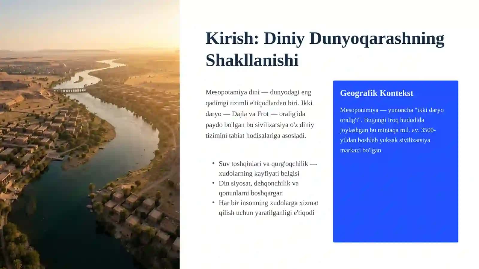 Qadimgi Mesopotamiya dini va e'tiqodlari 3