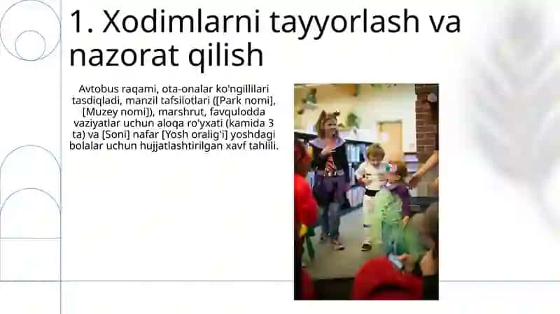 Maktabgacha ta'lim kunduzgi sayr 3