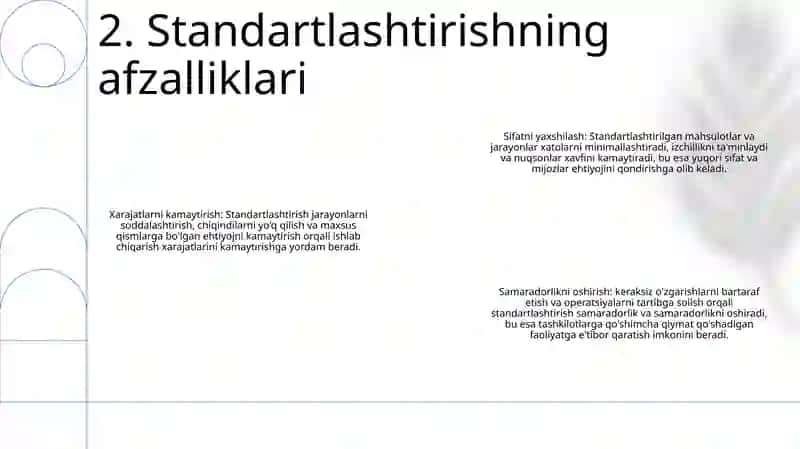 Sitandartlashtirishning Iqtisodiy Samaradorligi 3