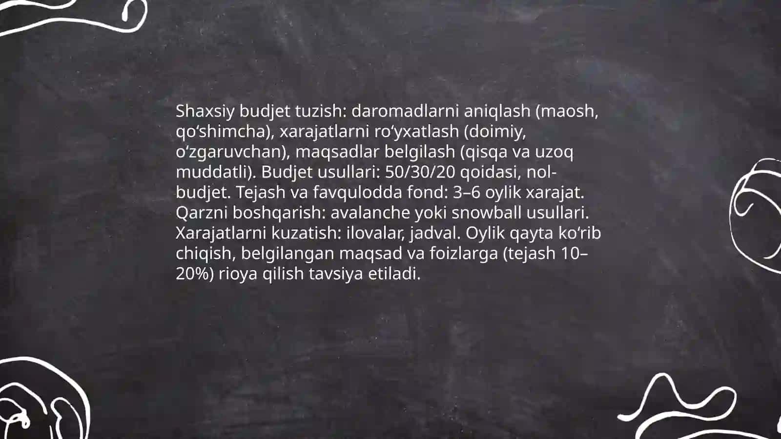 Iqtisodiy savodxonlik 3