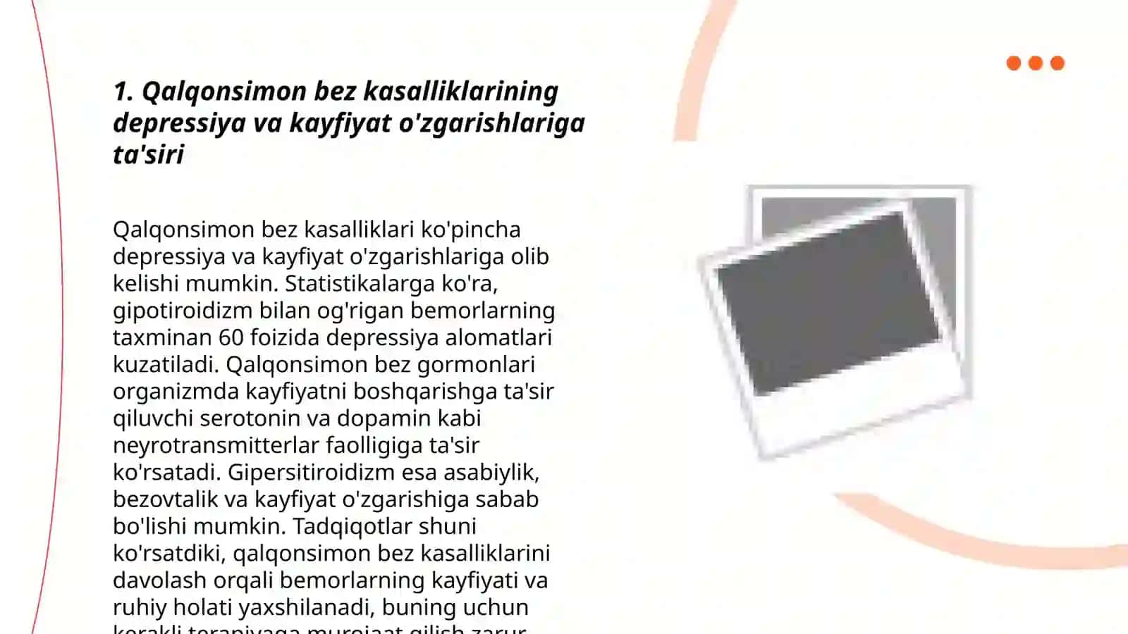 Qalqonsimon bez kasalliklarning psixologik jarayonlariga ta'siri 3