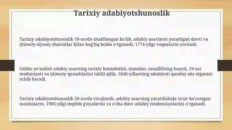 Tarixiy adabiyotshunoslik 3