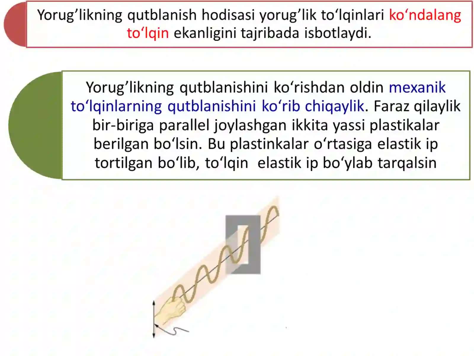7. Yorugʻlik qutblanishi. Tabiiy va qutblangan nurlar. Bryuster va Malyus qonunlari 3