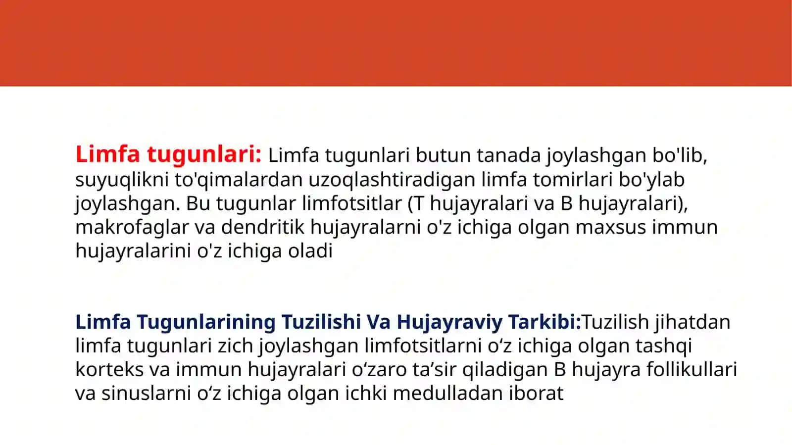 TOSHKENT TIBBIYOT AKADEMIYASI TIBBIY BIOLOGIYA VA GISTALOGIYA KAFEDRASI 1-DAVOLASH 120-GURUH 3