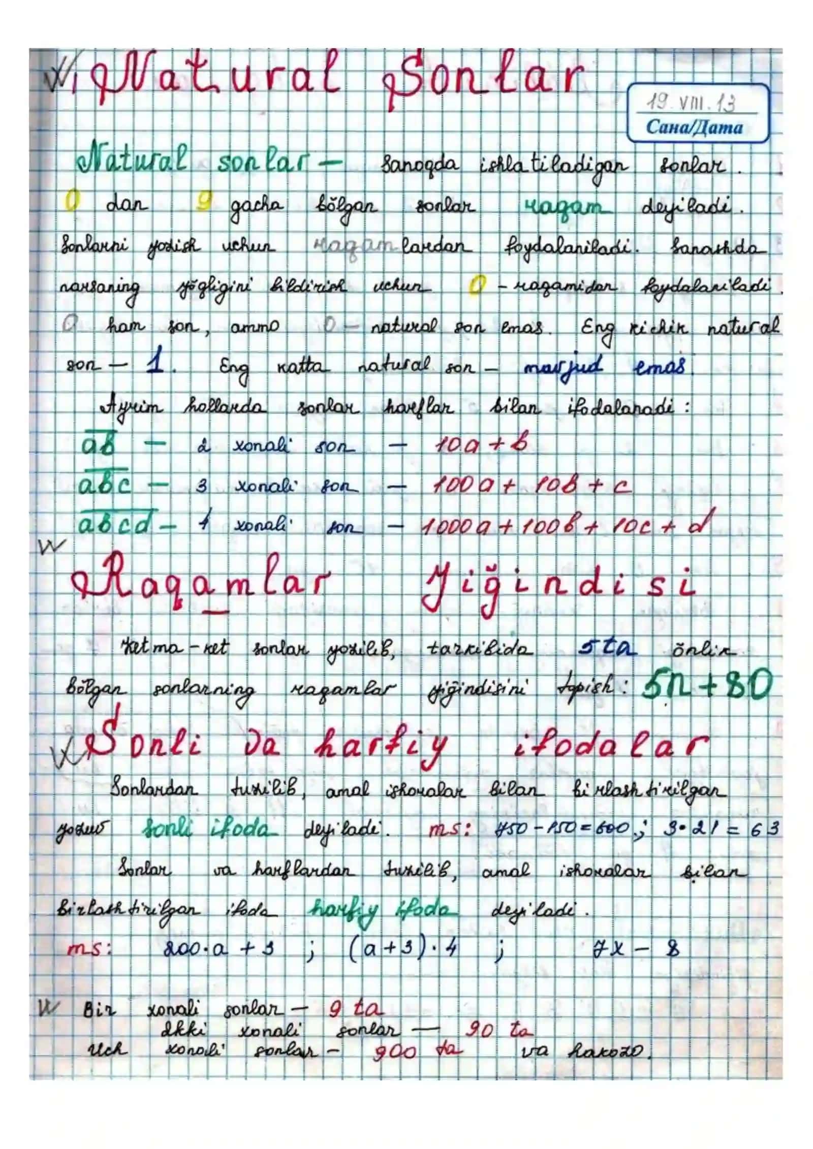 Matematikadan mavzular to’plami 3