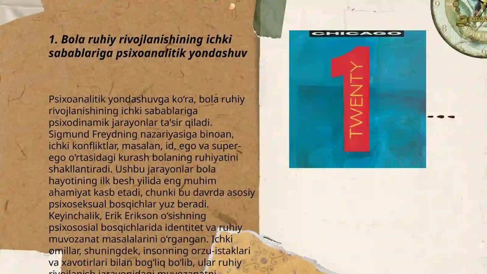Bola ruhiy rivojlanishining ichki sabablariga psixoanalitik yondashuv 3