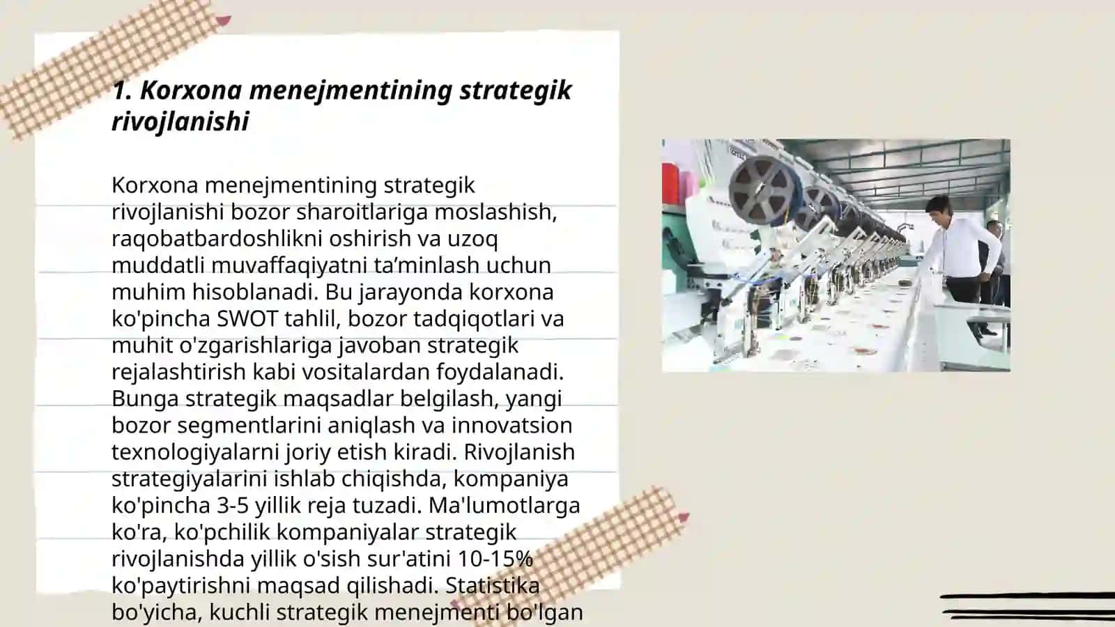 Korxona va tashkilotlarda menejment faoliyatini rivojlantirish 3