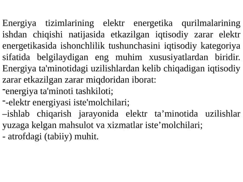 5маъруза.ENERGO TA”MINOTI UCHUN ME”UORIY TALABLAR 3