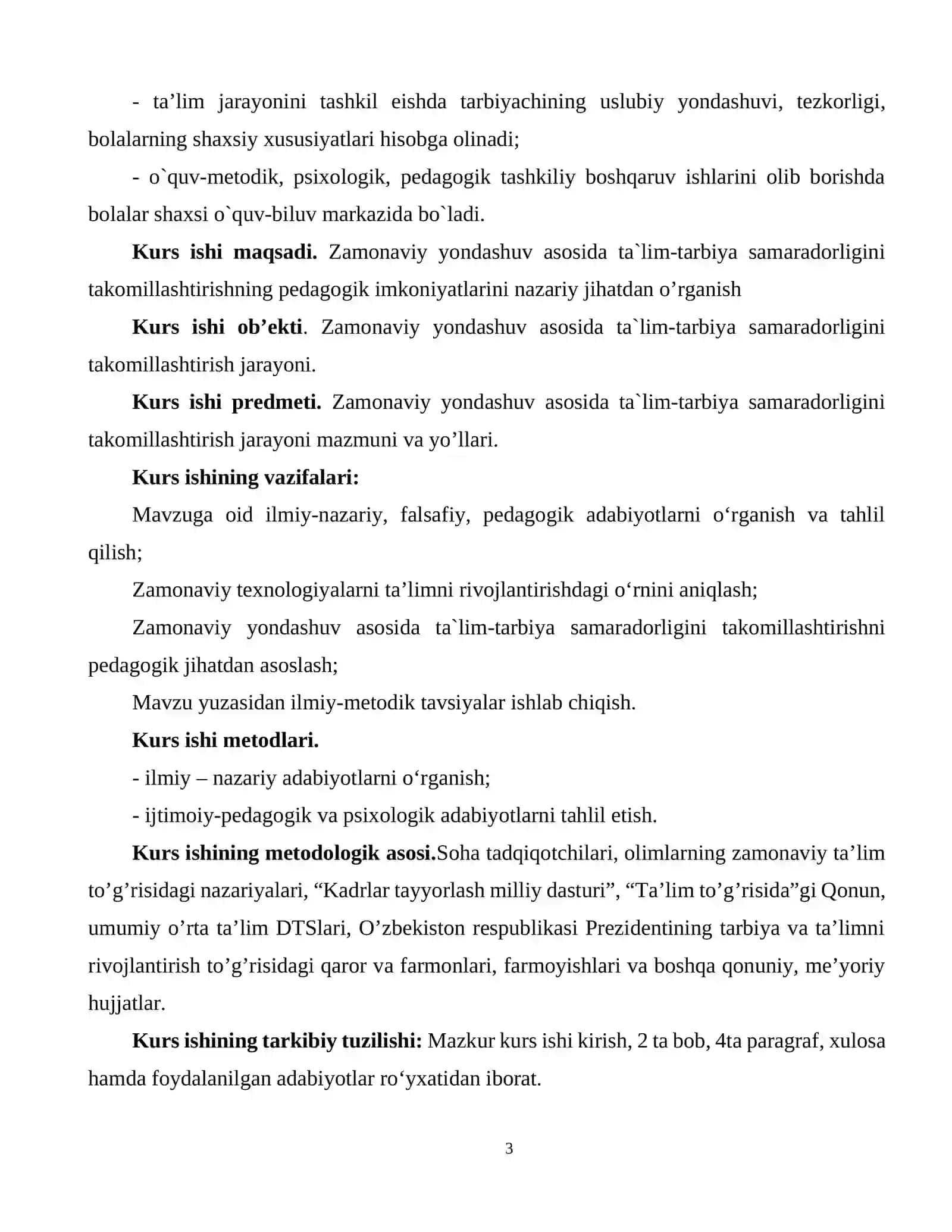 Maktabgacha ta'lim tarbiyani zamonaviy boshqarishning ishlab chiqarish va joriy etish 3